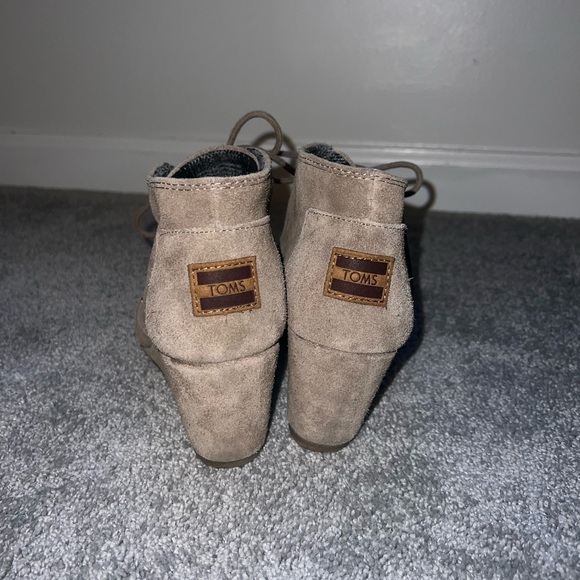 Toms Wedge Booties - Picture 2 of 5